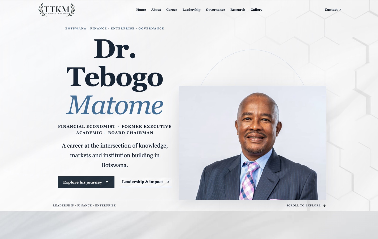 Dr. Tebogo T. K. Matome