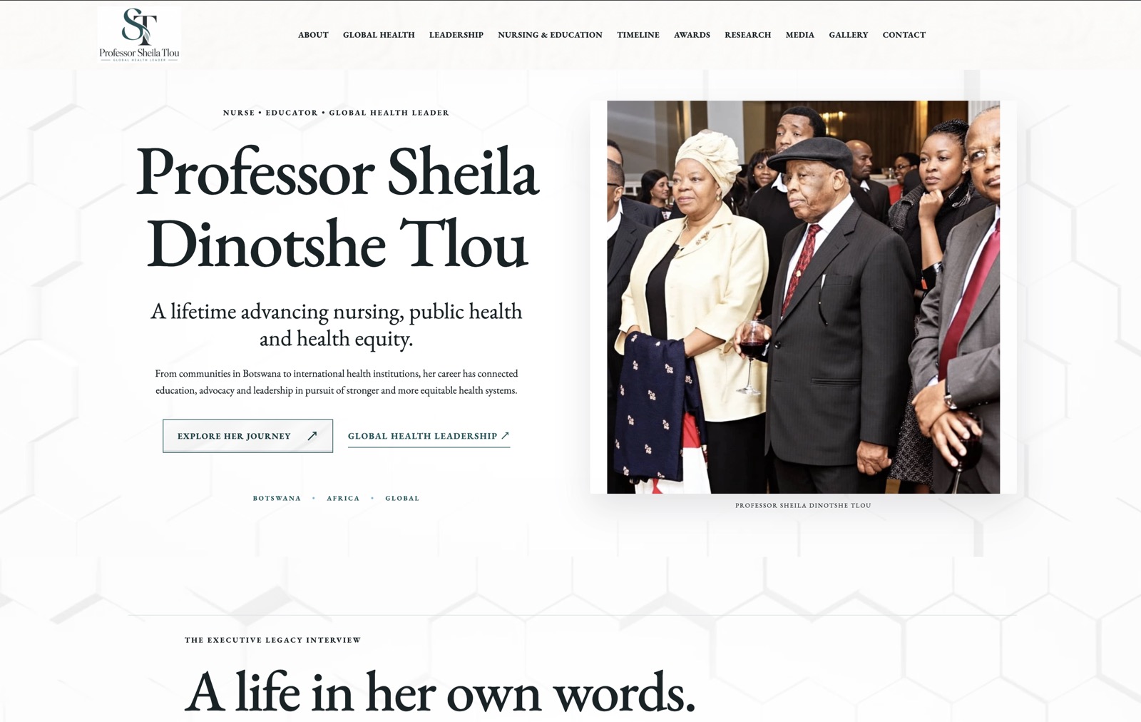 Professor Sheila Dinotshe Tlou