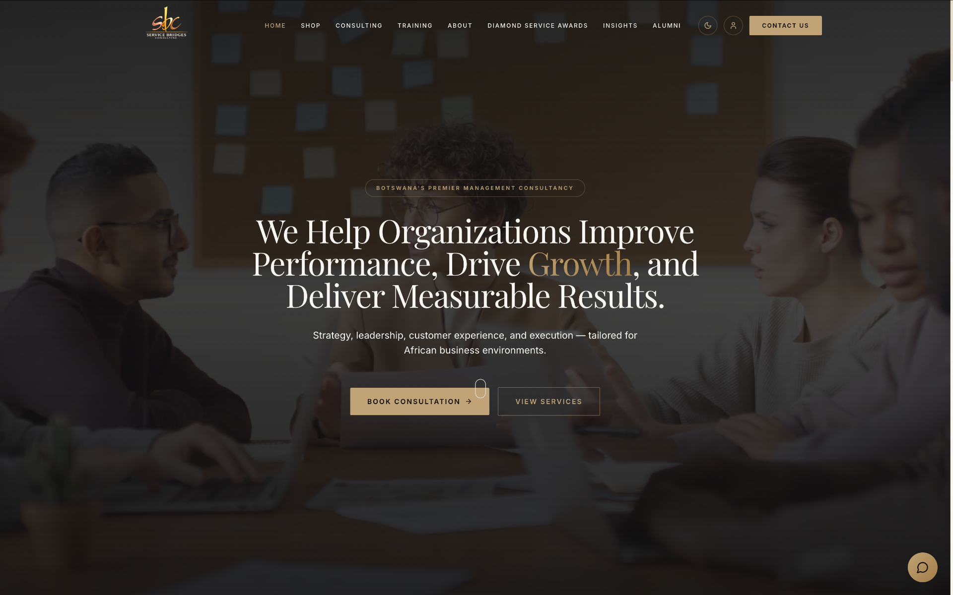 Service Bridges Consultancy project